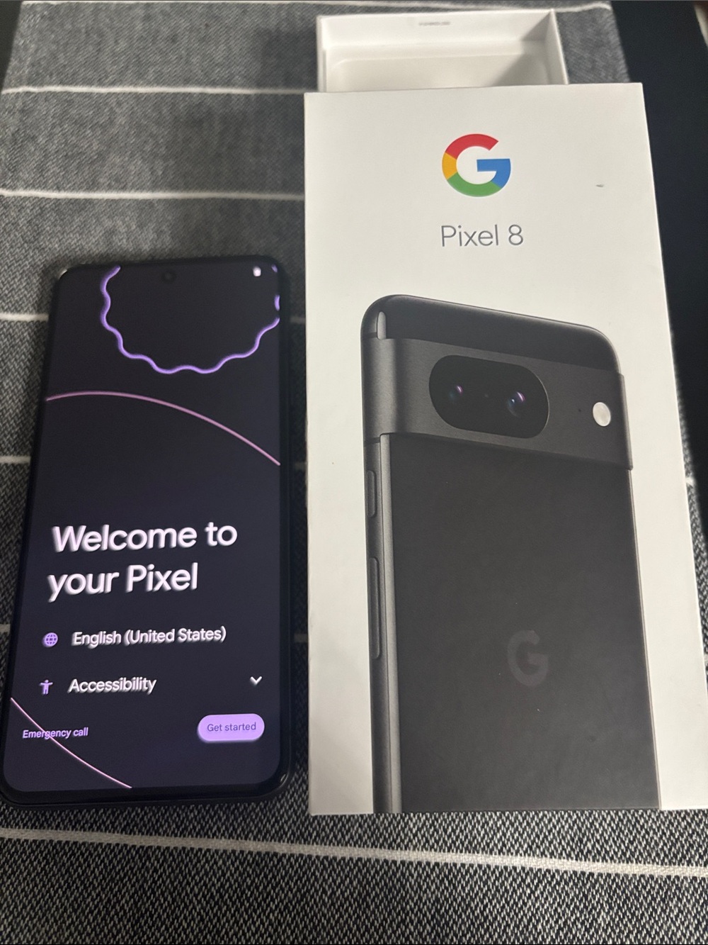 Google Pixel 8 - Obsidian Black 128GB